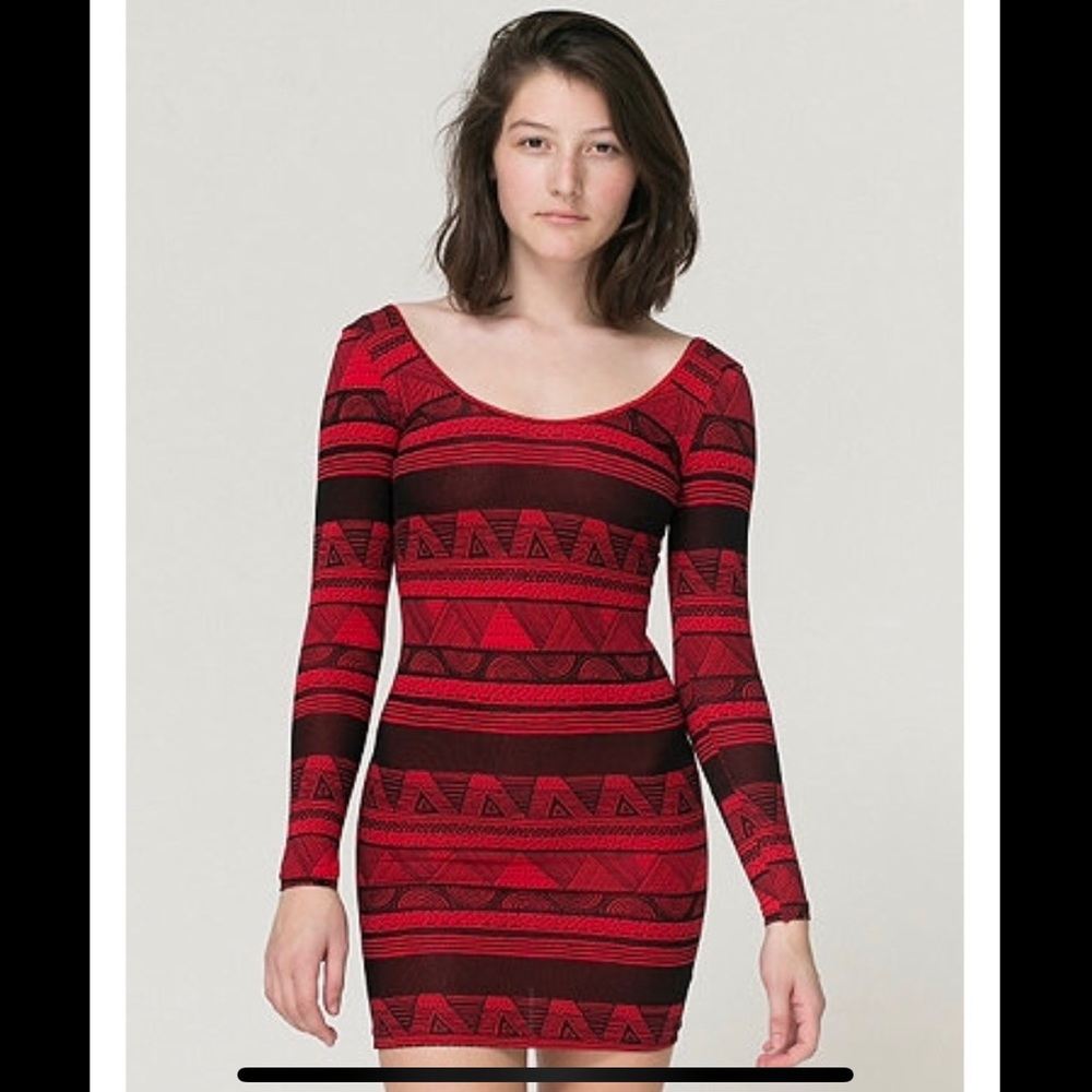 American Apparel Scoopback Dress